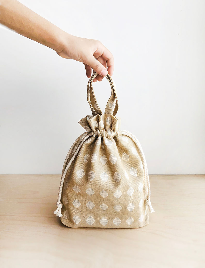 Kiko Drawstring Bag PDF pattern