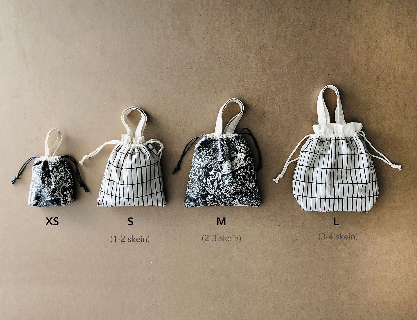 Kiko Drawstring Bag PDF pattern