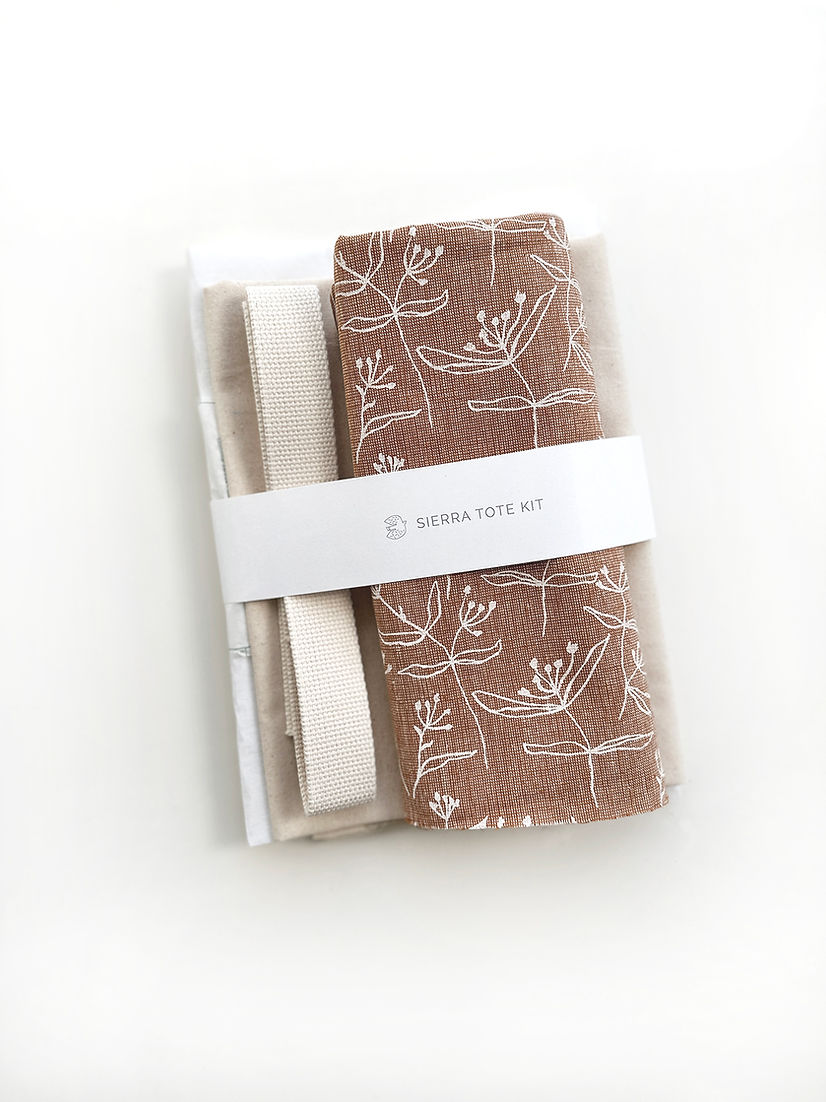 Sierra Tote Bag Kit - Pecan Beachgrass