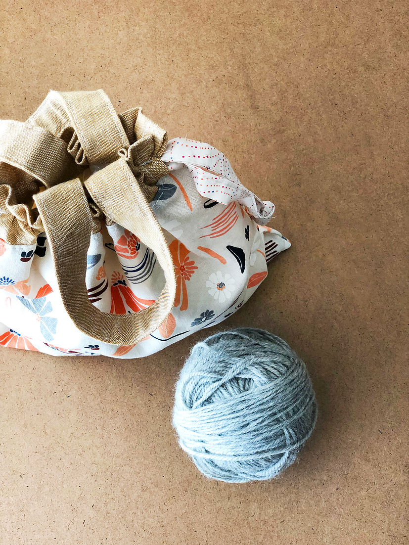 Kiko Drawstring Bag PDF pattern