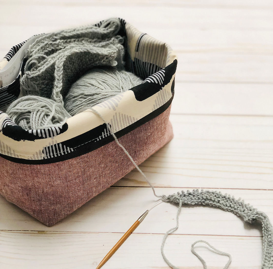 Esme Project Bag PDF pattern