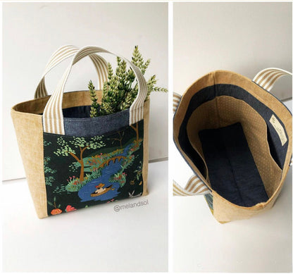 Sierra Tote & Bin PDF pattern