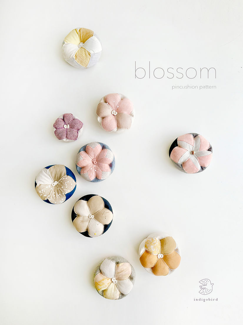 Blossom Pincushion PDF Pattern