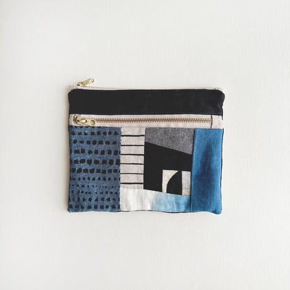 Patchwork Zip Bag - No.1