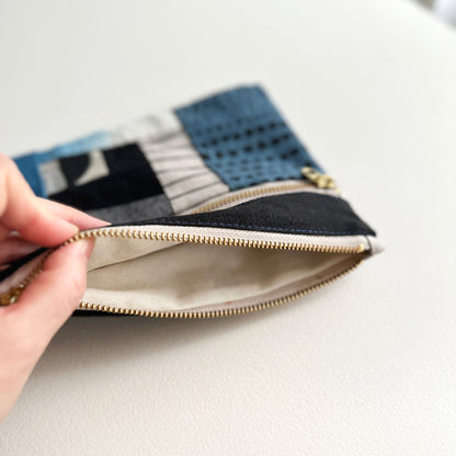 Patchwork Zip Bag - No.1