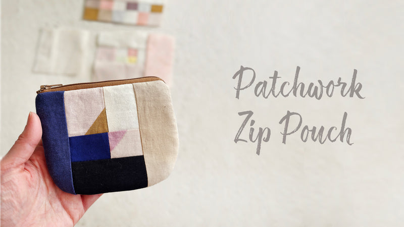 Patchwork Zip Pouch